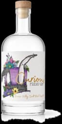 Curious Friday Gin bottle