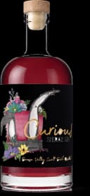 Curious Shiraz Gin bottle